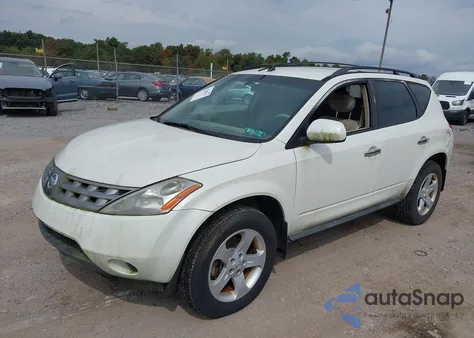 2005 Nissan Murano S from USA, damaged, VIN JN8AZ08W05W435564